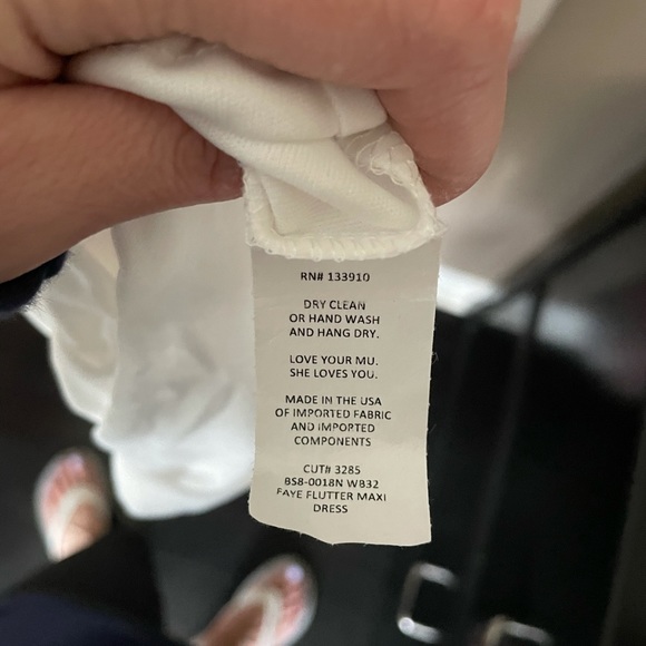 Show Me Your MuMu Faye Flutter Dress Floral Large - Picture 10 of 10